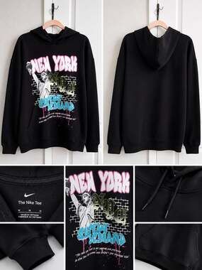 Supply & Demand New York NYC Graphic Pullover Hoodie